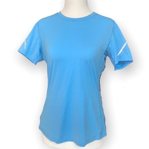 ARC’TERYX woman blue athletic short sleeves t-shirt size Medium - Picture 2 of 10